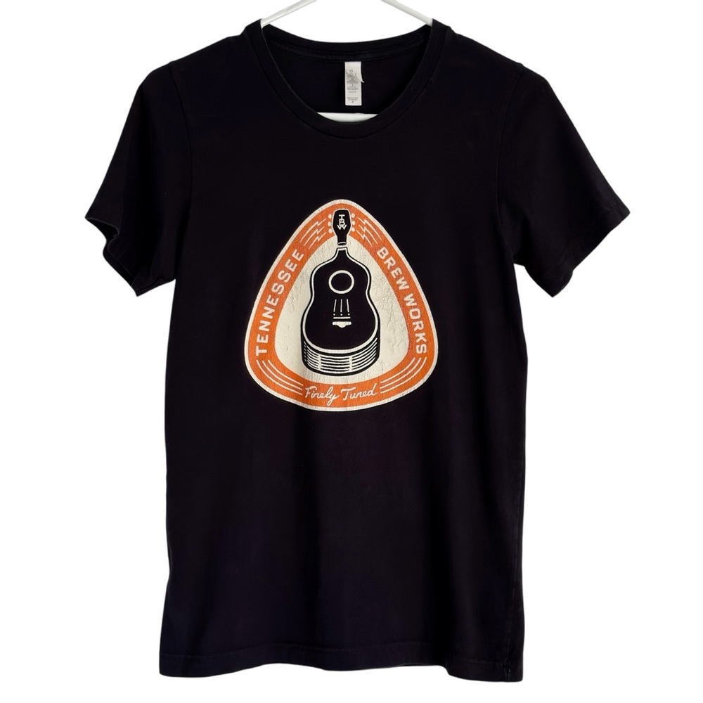 Tennessee Brew Works Black Graphic T-shirt Small Tee Short Sleeve